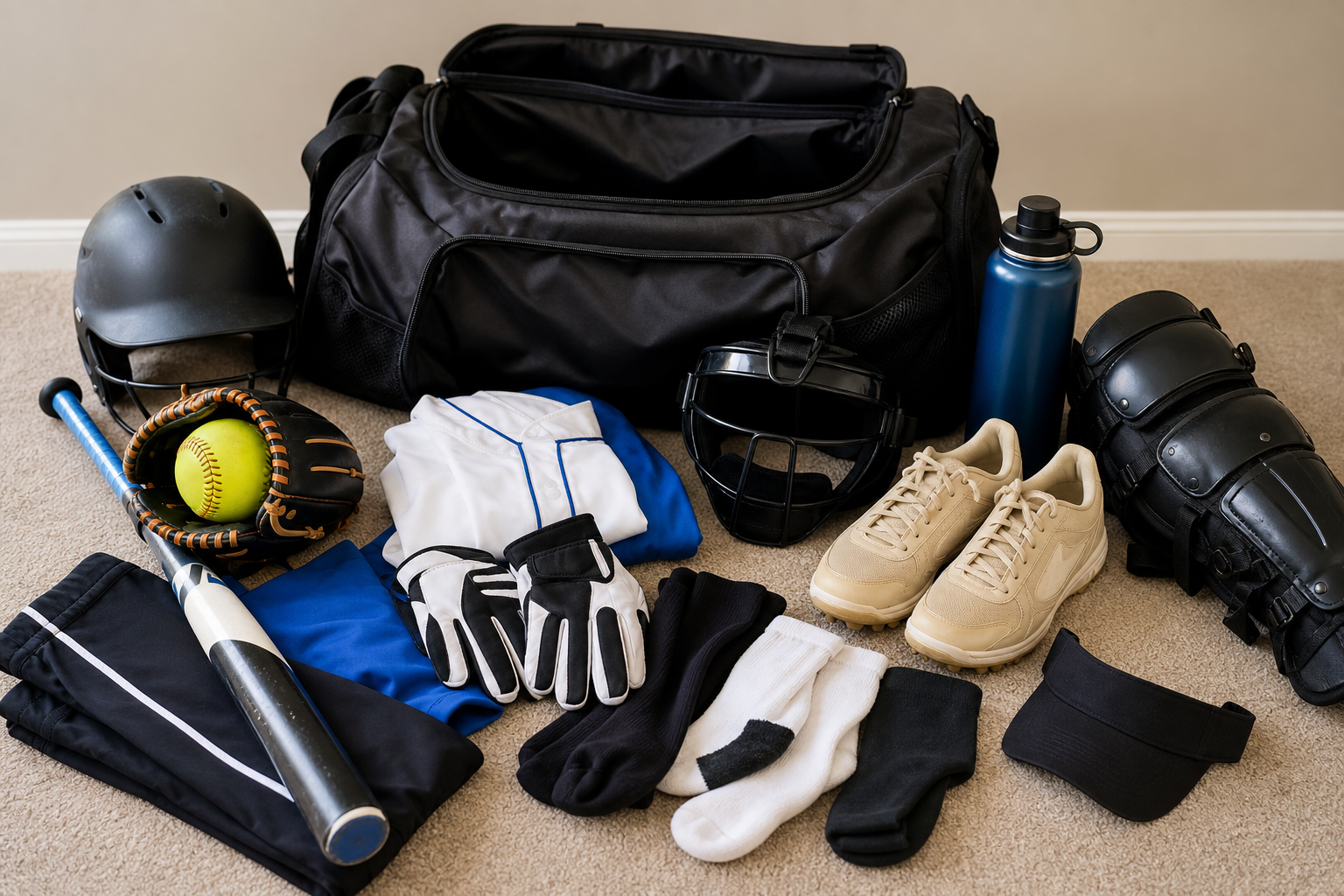 What to Pack in Your Softball Tournament Bag (Complete List)